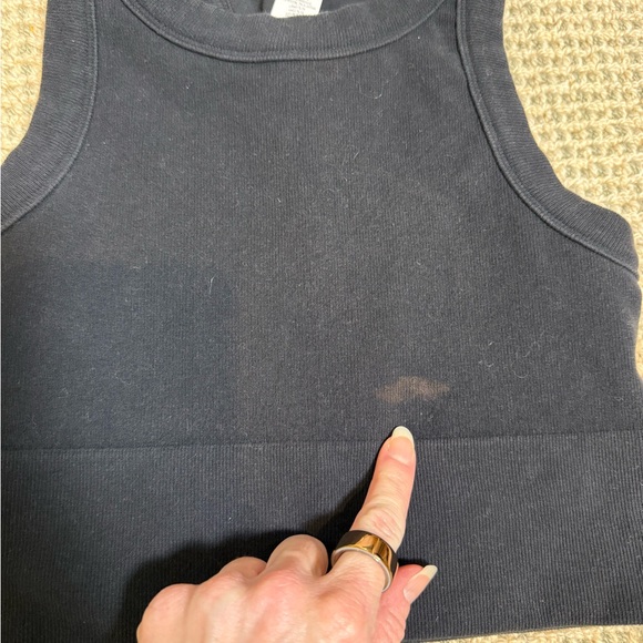 Alo Yoga Seamless Delight Bra Top – Black – Size Small - Picture 2 of 8